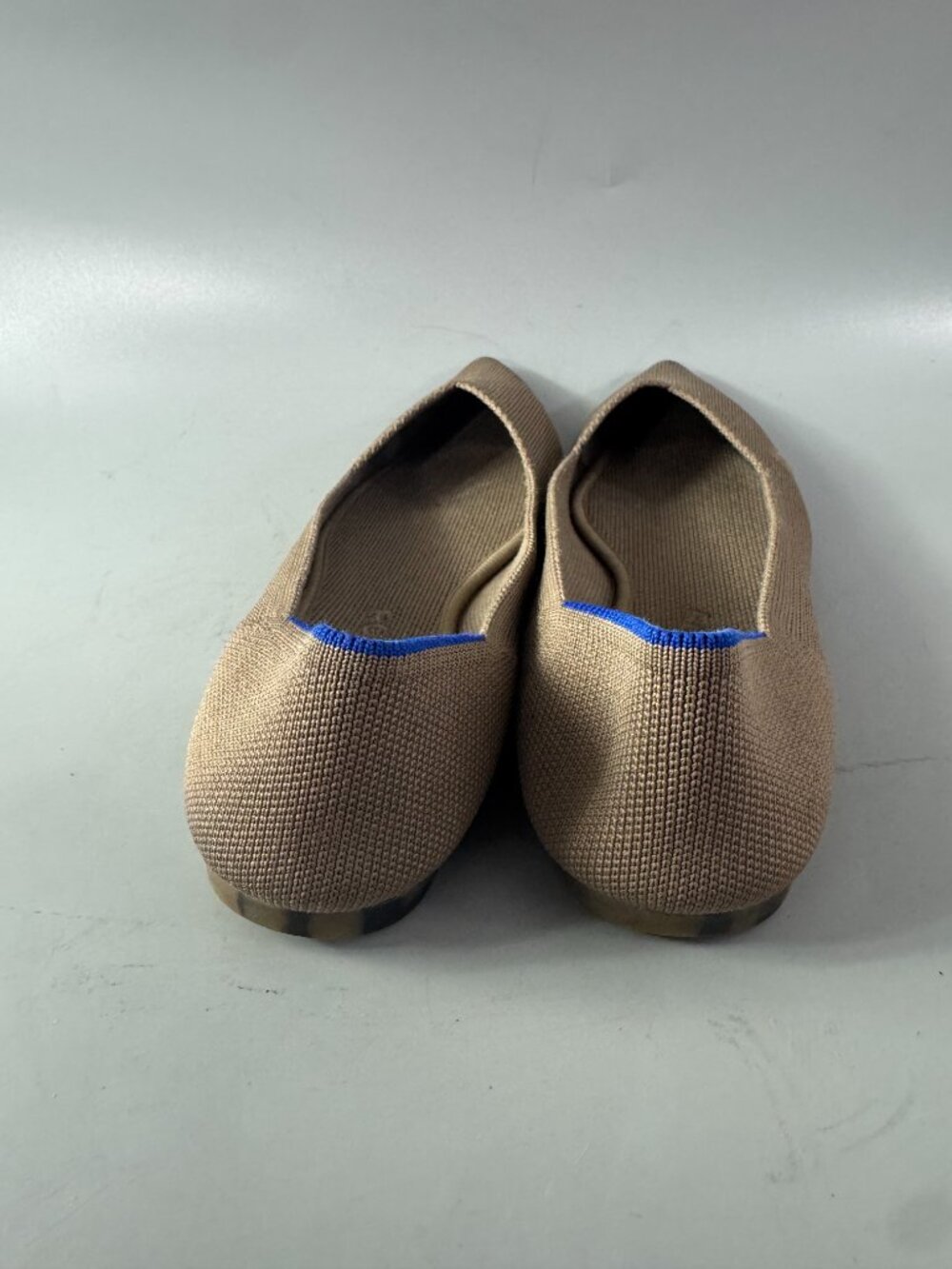 Rothy's The Point II Pointed Toe Flat, Khaki , Size 9 - Picture 6 of 16